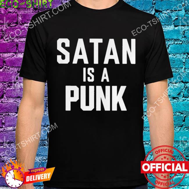 Satan is a punk shirt