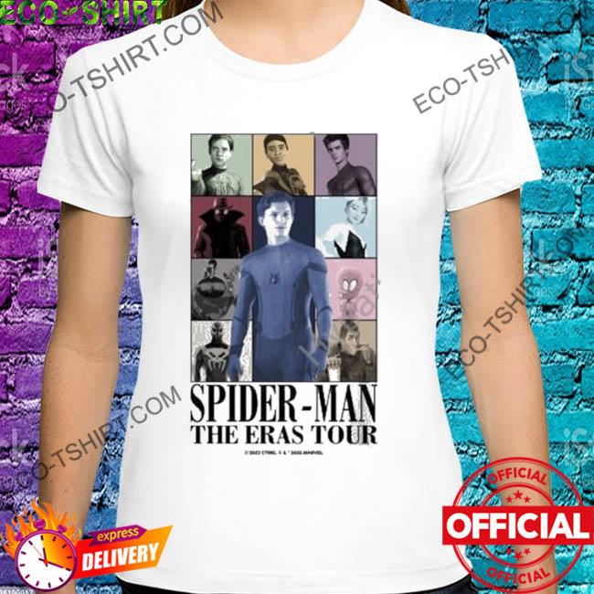 Spider man the eras tour shirt