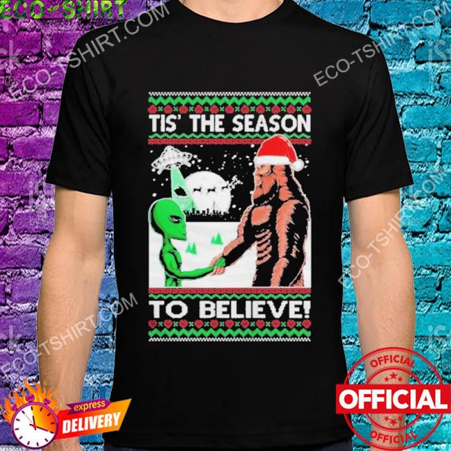 Alien Ufo Ugly Christmas Sweater Shirt