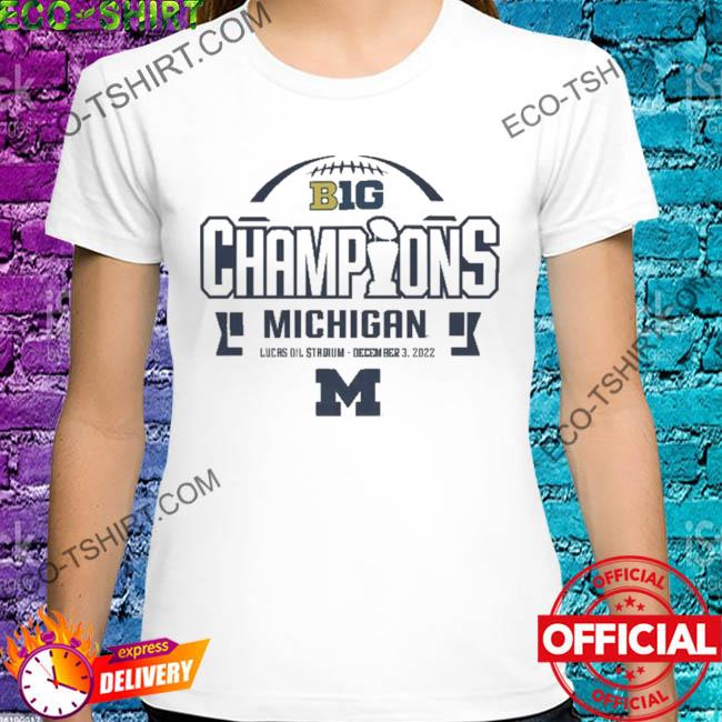 Big ten michigan champion shirt