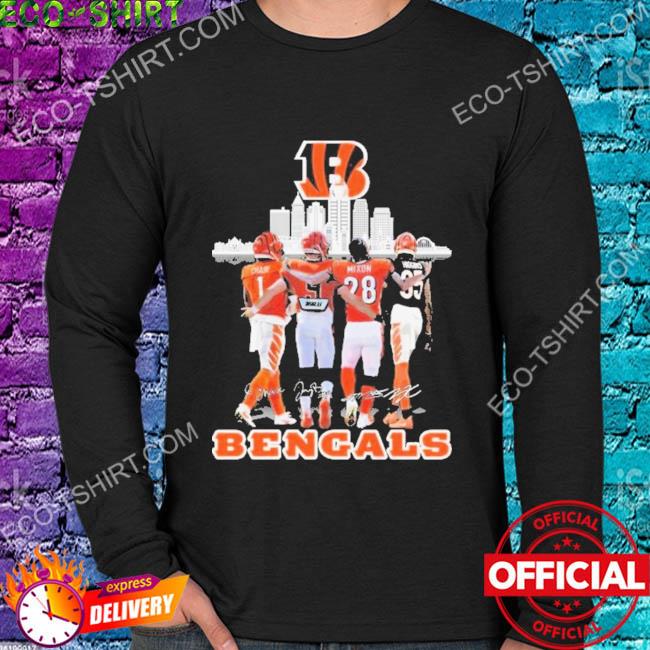 Official who Dey 2023 Cincinnati Bengals Signatures Shirt, hoodie