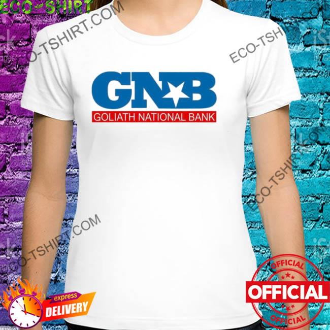 Gnb goliath national bank star shirt