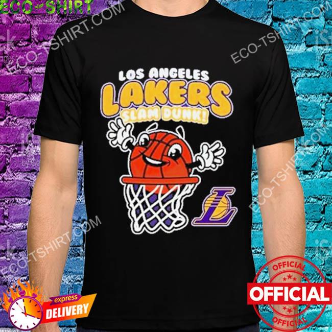 Los angeles lakers infant happy dunk shirt, hoodie, sweater, long sleeve  and tank top