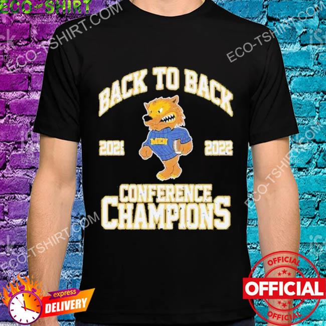 Michigan wolverines 2022 back to back conference champions shirt