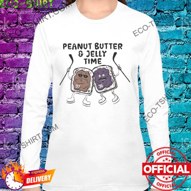 Minnesota Wild Sotastick Peanut Butter & Jelly Time Long Sleeve T Shirt  Hockeylodge - WBMTEE