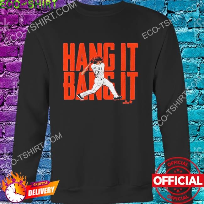 Mitch Haniger Hang it bang it San Francisco t-shirt, hoodie, sweater and  long sleeve