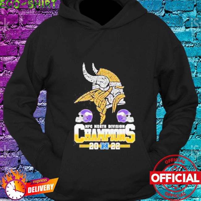 Nfc north division champions 2022 minnesota vikings logo shirt, hoodie,  sweater and long sleeve