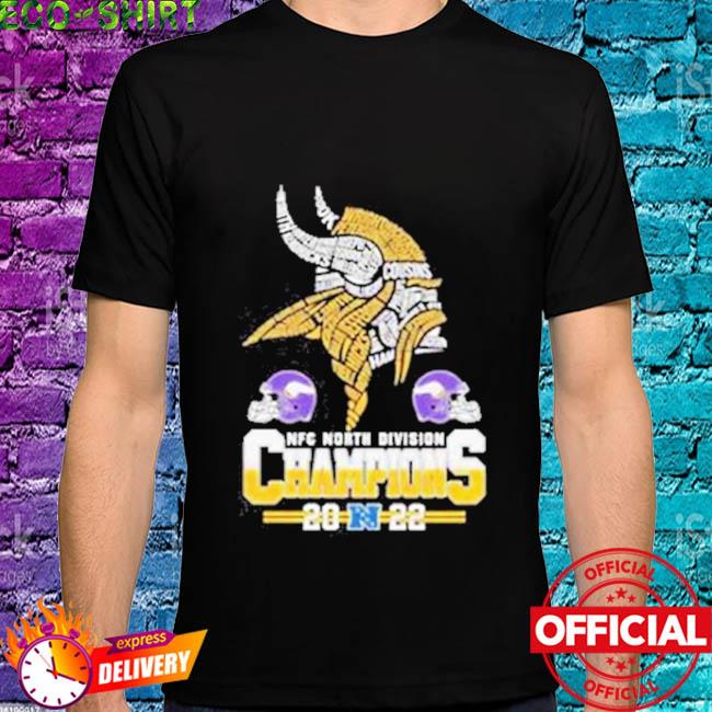 2022 Minnesota Vikings NFC North Champs t-shirt, hoodie, sweater and long  sleeve