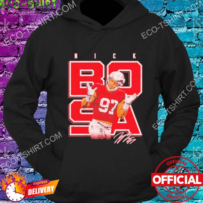 Nick Bosa San Francisco 49ers Shrugs Signature shirt, hoodie, sweater, long  sleeve and tank top