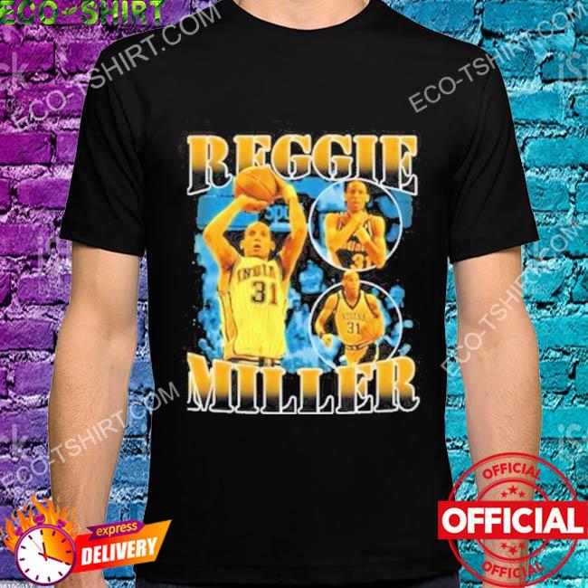 Reggie miller choke basketball vintage 90s 80s shirt
