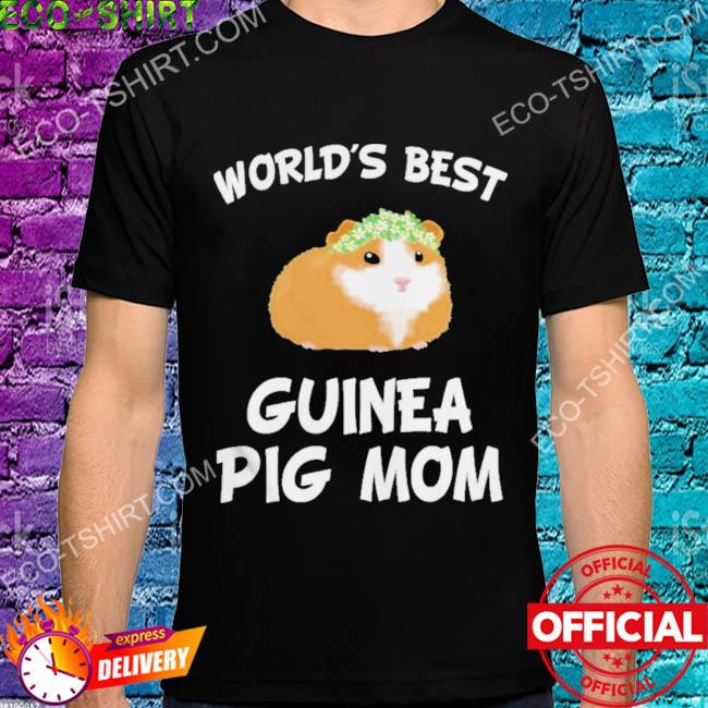World's best guinea pig mom mouse shirt