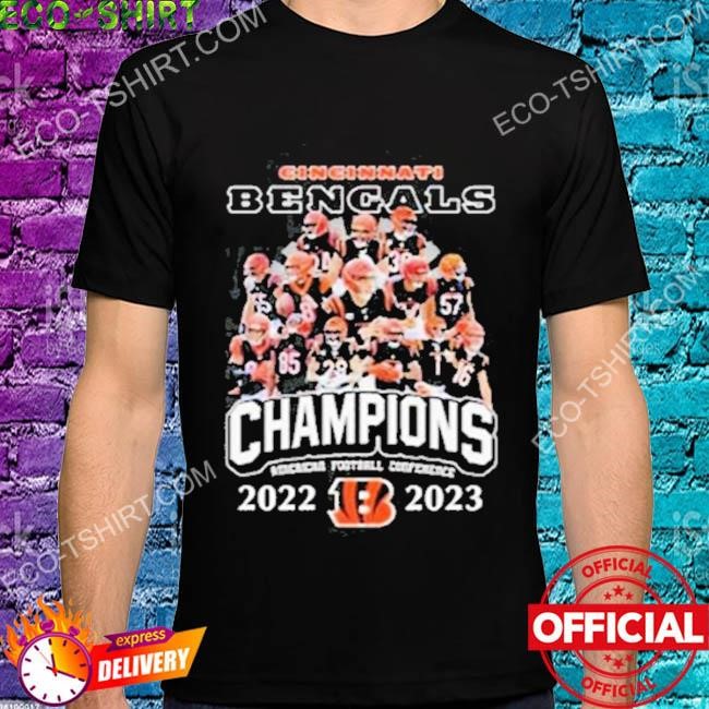 Cincinnati Bengals AFC Champions 2022 shirt, hoodie, sweater, long sleeve  and tank top