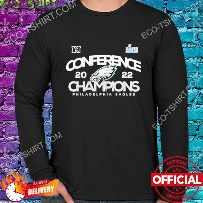 NFL NFC Conference Champions Philadelphia Eagles Shadow T-Shirt