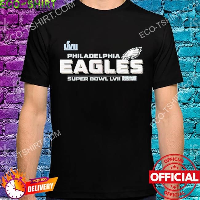 Philadelphia Eagles Super Bowl LVII Vivid Striations logo shirt, hoodie,  sweater, long sleeve and tank top