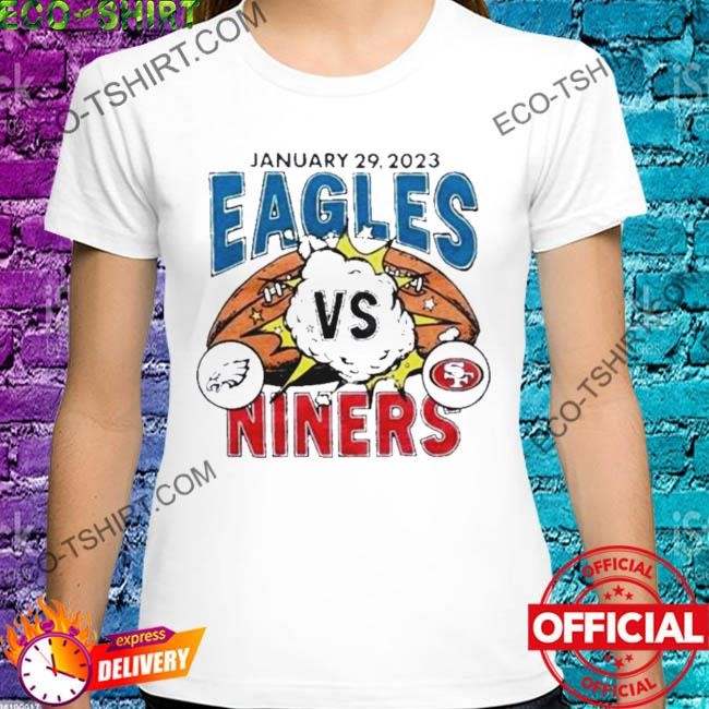 Philadelphia eagles vs san francisco 49ers january 29 2023 shirt, hoodie,  sweater, long sleeve and tank top