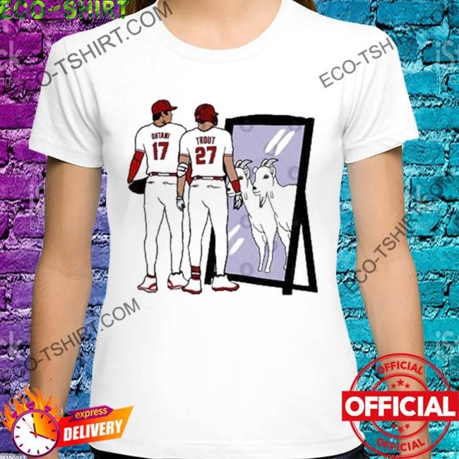 Shohei Ohtani and Mike Trout Mirror GOATs Essential T-Shirt for