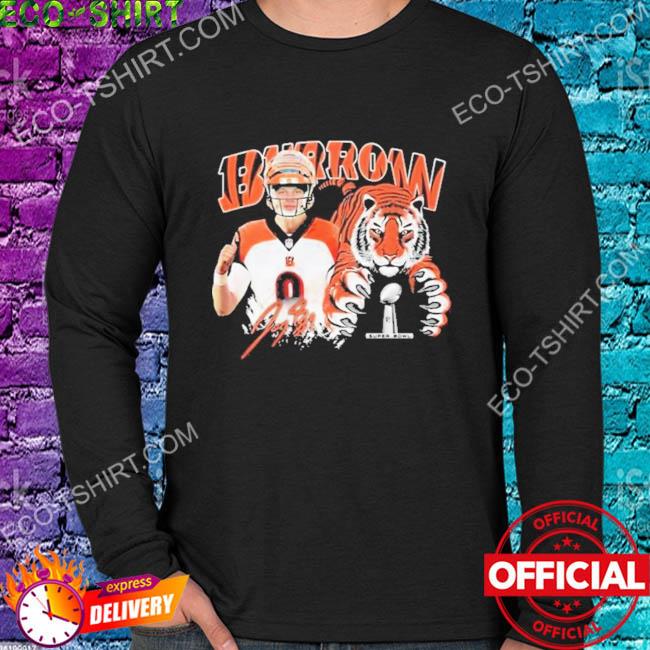 Cincinnati Bengals 9 Joe Burrow Super Bowl Champions T Shirt