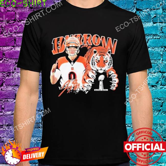 Official Cincinnati Bengals 9 Joe Burrow Super Bowl Champions T