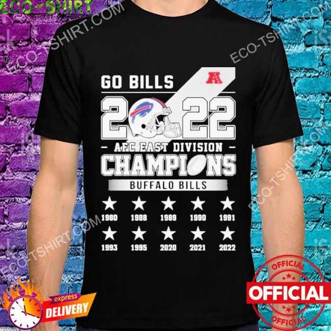 2022 Afc East Division Champions Buffalo Bills 1980 2022 Shirt