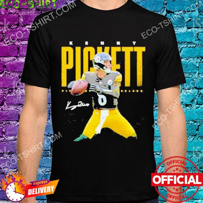 Official Pittsburgh Steelers kenny pickett signature T-shirt, hoodie, tank  top, sweater and long sleeve t-shirt