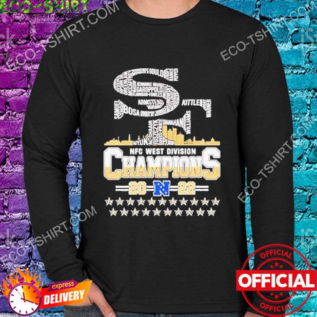 San Francisco 49ers 2022 NFC west division champions shirt, hoodie,  sweater, long sleeve and tank top