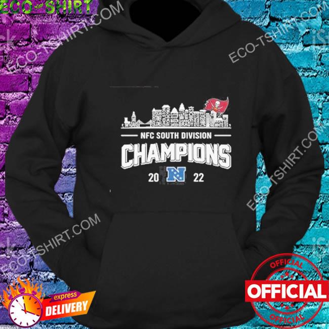 Official Tampa Bay Buccaneers 2022 NFC South Division Champions skyline  shirt, hoodie, sweater, long sleeve and tank top