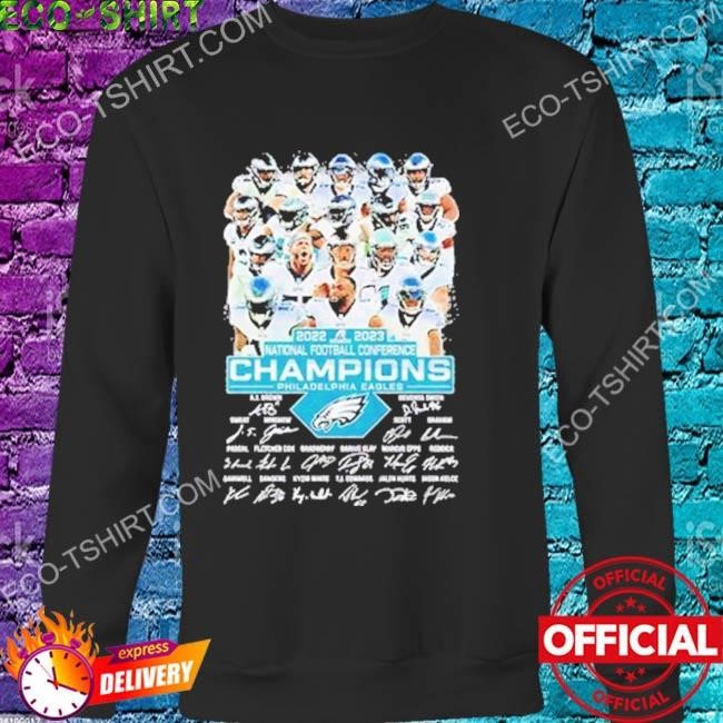 Philadelphia Eagles National Football Conference Champions 2022-2023 shirt,  hoodie, sweater, long sleeve and tank top