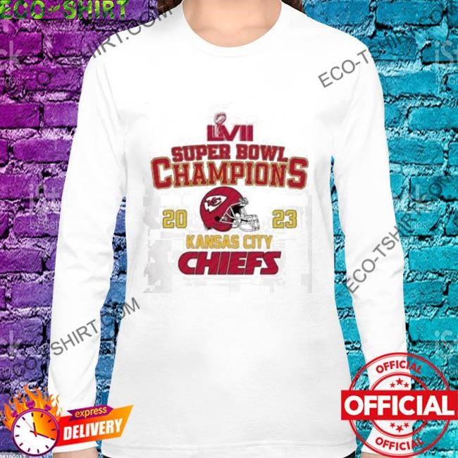 Official 2023 Kansas City Chiefs Super Bowl Lvii Champions Shirt