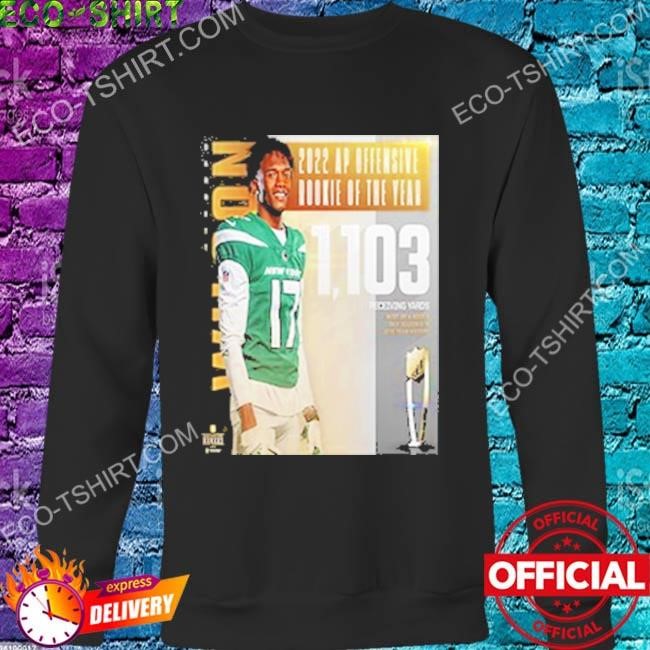 Garrett Wilson Offensive Rookie Of The Year shirt, hoodie, sweater