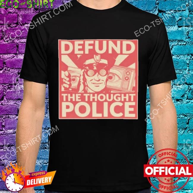 Jp sears wearing defund the thought police shirt