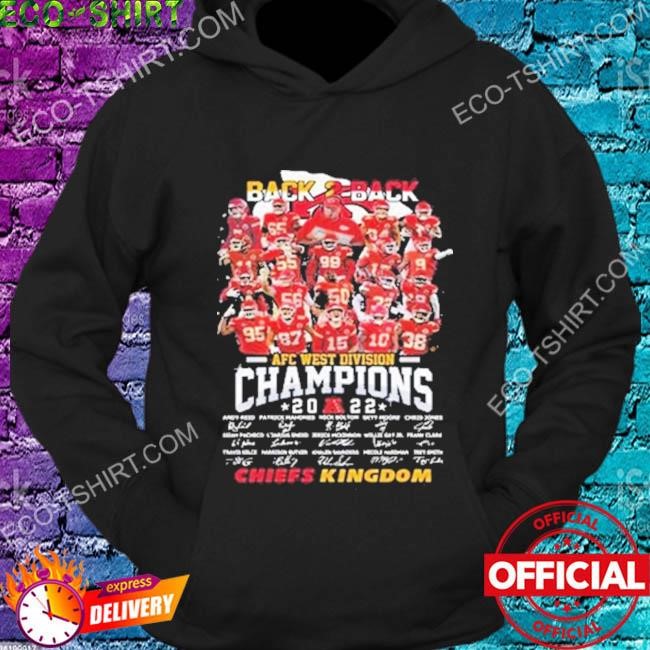 AFC Champions Kansas City Chiefs Signatures shirt, hoodie, sweater, long  sleeve and tank top