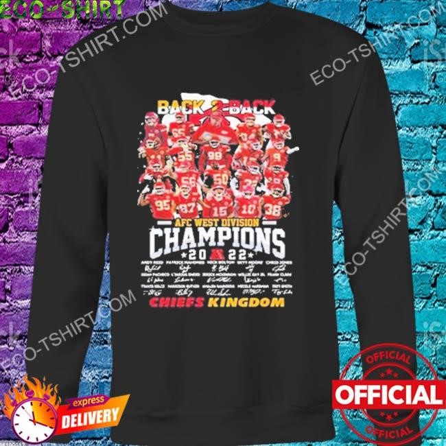 Kansas City Chiefs Kingdom Afc West Division Champions Division