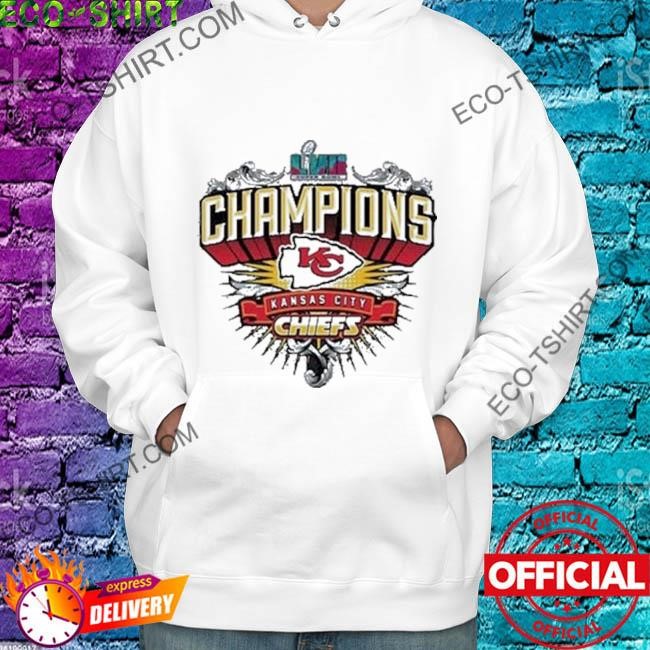 Kansas City Chiefs Super Bowl Lvii Champions Shield Tie-dye T-shirt,Sweater,  Hoodie, And Long Sleeved, Ladies, Tank Top