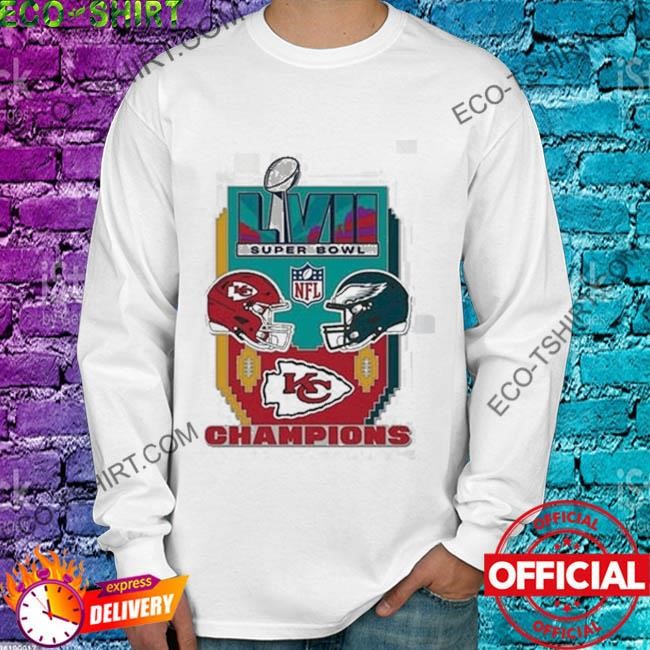 Original Kansas City Chiefs Nfl 2023 Super Bowl Lvii T-s Hoodie