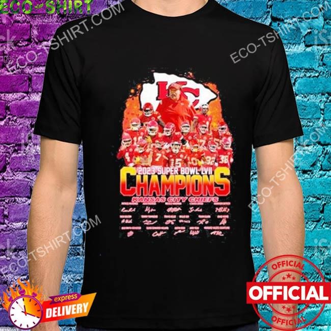 Limited Edition 2023 Super Bowl LVII Kansas City Chiefs Unisex T