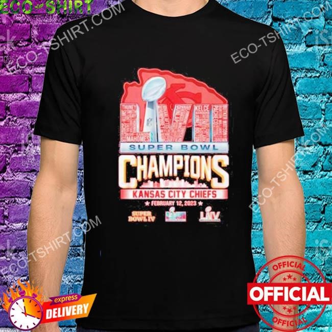 Kansas City Chiefs Super Bowl Champions February 12, 2023 T-Shirt