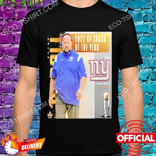 Brian Daboll New York Giants AP Coach of the year shirt, hoodie, sweater,  long sleeve and tank top