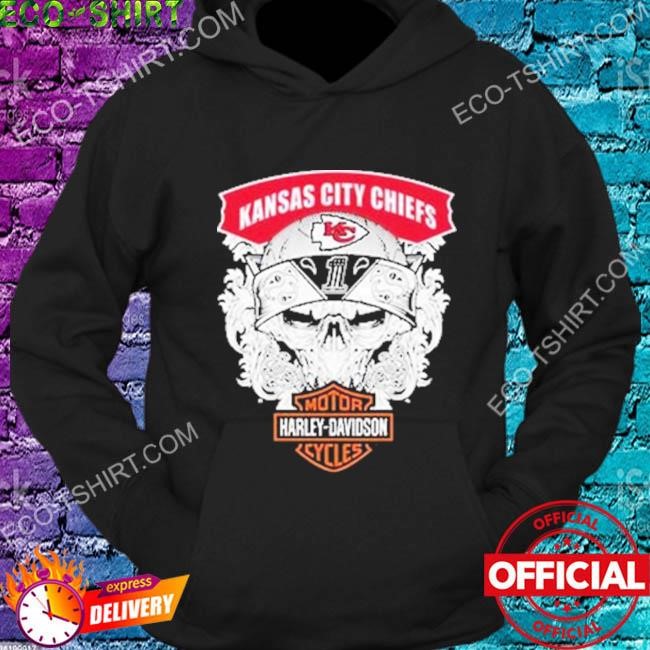 Skull Kansas City Chiefs NFL Motorcycles Harley-Davidson shirt, hoodie,  sweater, long sleeve and tank top