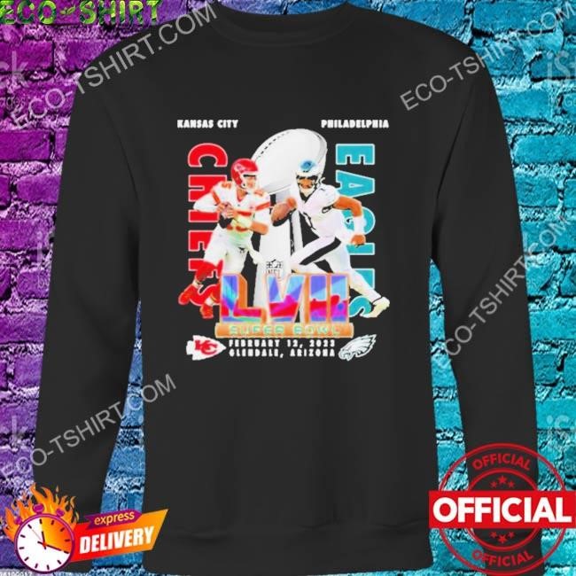 Patrick Mahomes Vs Jalen Hurts Super Bowl LVII Chiefs Vs Eagles 2023 Shirt,  hoodie, sweater, long sleeve and tank top