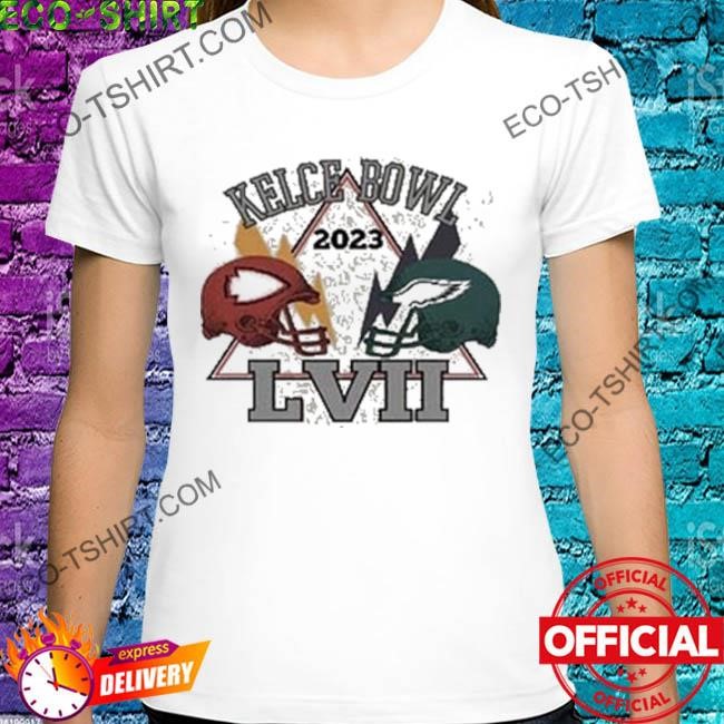 Super Bowl LVII 2023 Kansas City Chiefs Vs Philadelphia Eagles Shirt - T- shirts Low Price