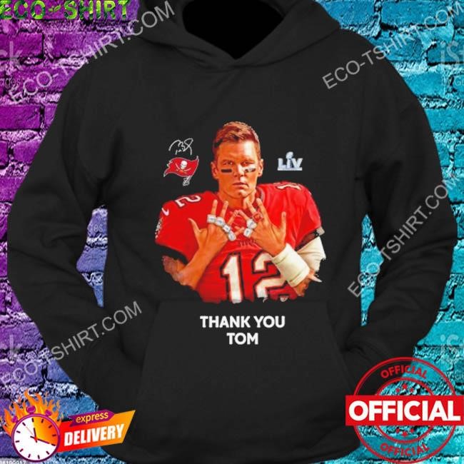 Tampa Bay Buccaneers Thank You 12 Tom Brady 2023 Shirt, hoodie, sweater,  long sleeve and tank top