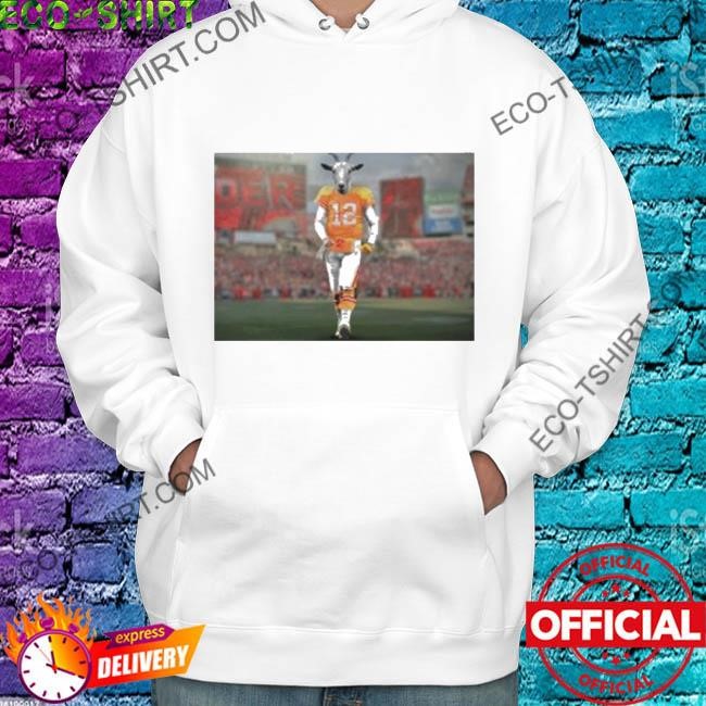 Tampa Bay Buccaneers Tom Brady GOAT shirt, hoodie, sweater, long sleeve and  tank top