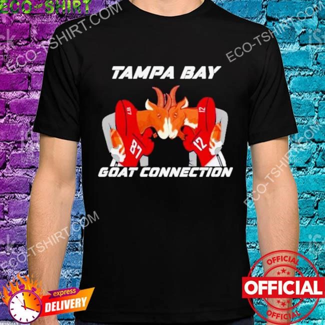 Tom brady tampa bay goat connection shirt